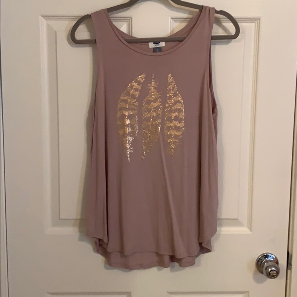Long Light Pink Tank
